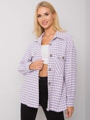 Женская рубашка с узором, фиолетовая  цена и информация | Женские блузки, рубашки | pigu.lt