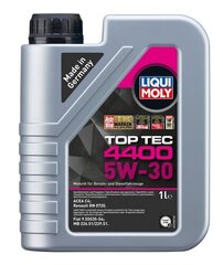 Liqui Moly TOP TEC 4400 5W-30 variklio alyva, 1L kaina ir informacija | Variklinės alyvos | pigu.lt