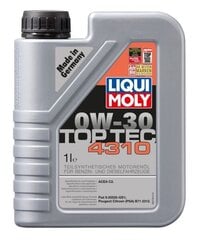 Моторное масло Liqui moly top tec 4310 0W-30 1L цена и информация | Моторные масла | pigu.lt