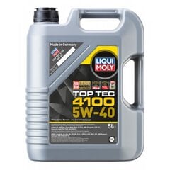 Моторное масло Liqui moly top tec 4100 5W-40 5L цена и информация | Моторные масла | pigu.lt