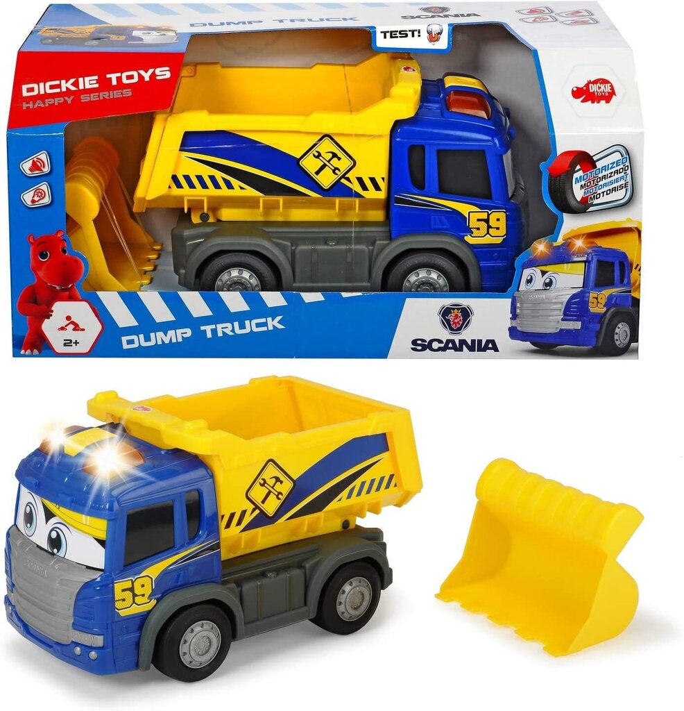 Dickie Toys - Scania Dump Truck - грузовик (25 cm) цена | pigu.lt