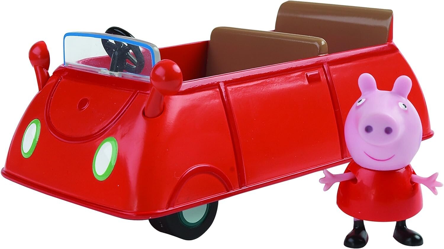 Figūrėlė su automobiliu Peppa Pig Selection 06059 цена и информация | Lavinamieji žaislai | pigu.lt