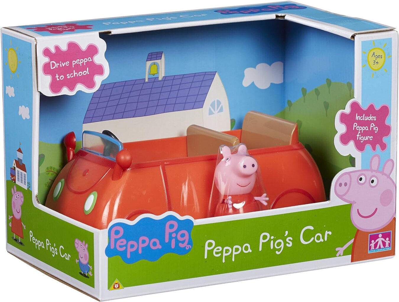 Figūrėlė su automobiliu Peppa Pig Selection 06059 цена и информация | Lavinamieji žaislai | pigu.lt