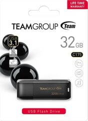 Team Group C175, 32 GB, USB A 3.2 kaina ir informacija | USB laikmenos | pigu.lt