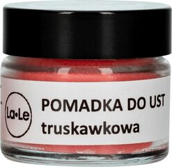 Помада-бальзам La Le Cosmetics Strawberry, 15 мл цена и информация | Помады, бальзамы, блеск для губ | pigu.lt