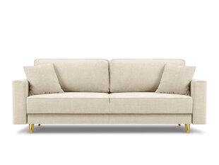 Sofa Cosmopolitan Design Fano, smėlio/auksinės spalvos kaina ir informacija | Sofos | pigu.lt