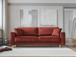 Sofa Cosmopolitan Design Fano, raudonos/auksinės spalvos цена и информация | Sofos | pigu.lt