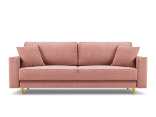 Sofa Cosmopolitan Design Fano, rožinės/auksinės spalvos kaina ir informacija | Sofos | pigu.lt