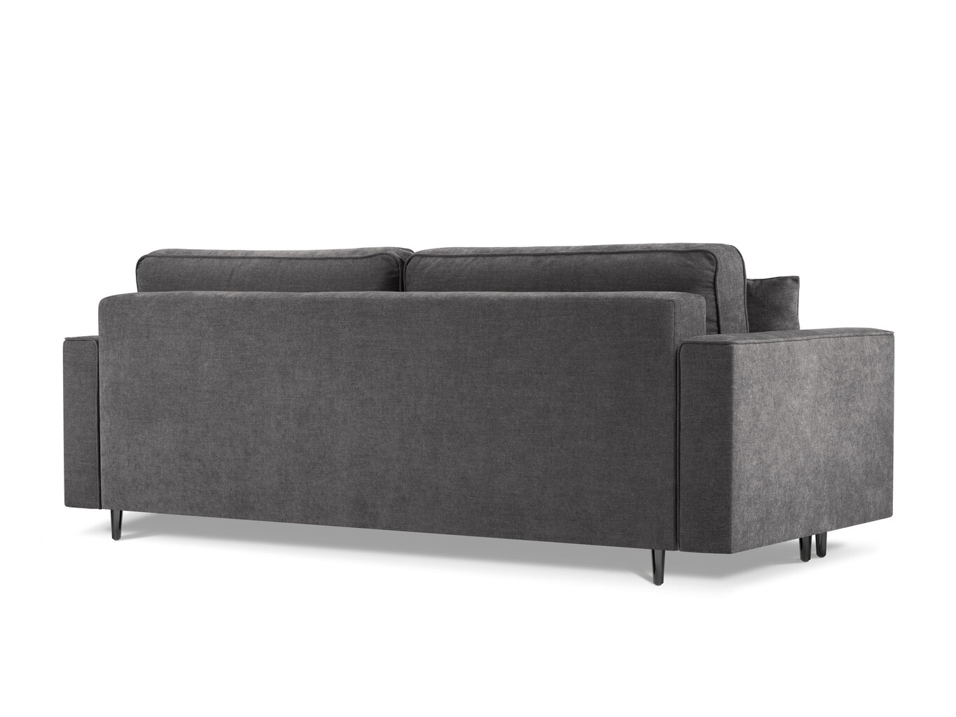 Sofa Cosmopolitan Design Fano, pilka/juoda kaina ir informacija | Sofos | pigu.lt
