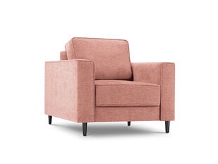 Fotelis Cosmopolitan Design Fano, rožinis/juodas kaina ir informacija | Svetainės foteliai | pigu.lt