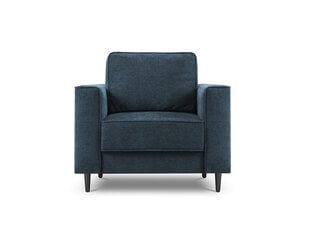 Fotelis Cosmopolitan Design Fano, mėlynas/juodas kaina ir informacija | Svetainės foteliai | pigu.lt
