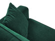 Minkštas kampas Cosmopolitan Design Fano, žalios/auksinės spalvos цена и информация | Minkšti kampai | pigu.lt