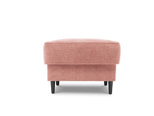 Пуф Cosmopolitan Design Fano, розовый/черный цена и информация | Кресла-мешки и пуфы | pigu.lt