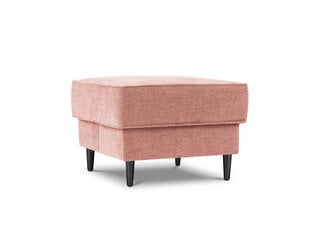Пуф Cosmopolitan Design Fano, розовый/черный цена и информация | Кресла-мешки и пуфы | pigu.lt