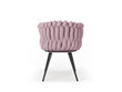 2-jų kėdžių komplektas Cosmopolitan Design Shirley, violetinis цена и информация | Virtuvės ir valgomojo kėdės | pigu.lt