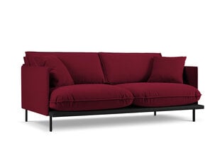 Trivietė sofa Interieurs 86 Auguste, raudona kaina ir informacija | Sofos | pigu.lt