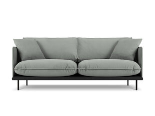 Trivietė sofa Interieurs 86 Auguste, pilka kaina ir informacija | Sofos | pigu.lt