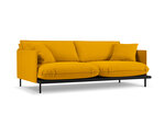 Keturvietė sofa Interieurs 86 Auguste, geltona