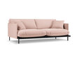 Keturvietė sofa Interieurs 86 Auguste, rožinė kaina ir informacija | Sofos | pigu.lt