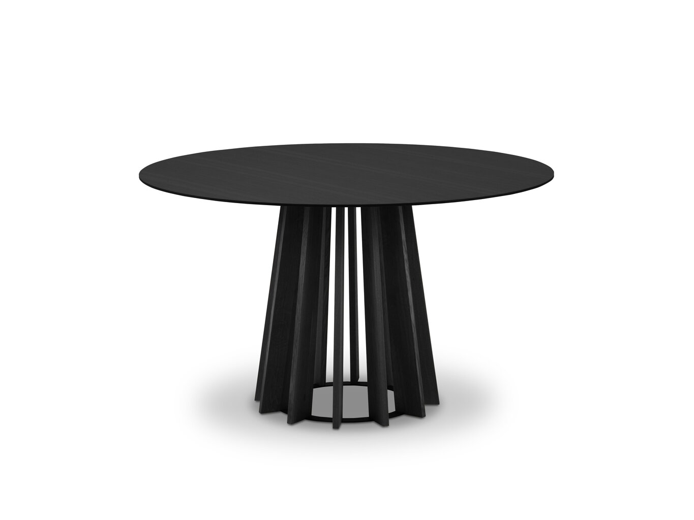 Stalas Interieurs 86 Irene, 145 cm, juodas kaina ir informacija | Virtuvės ir valgomojo stalai, staliukai | pigu.lt