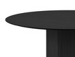 Stalas Interieurs 86 Roger, 120 cm, juodas kaina ir informacija | Virtuvės ir valgomojo stalai, staliukai | pigu.lt