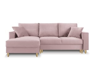 Мягкий уголок Mazzini Sofas Cartadera, розовый цена и информация | Угловые диваны | pigu.lt