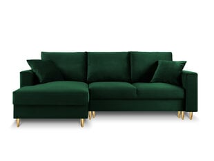Мягкий уголок Mazzini Sofas Cartadera, темно-зеленый цена и информация | Угловые диваны | pigu.lt