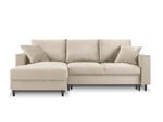 Мягкий угол Mazzini Sofas Cartadera, бежевый/черный