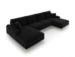 Мягкий уголок Mazzini Sofas Madara 6S, черный/золотой