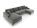 Мягкий уголок Mazzini Sofas Madara 6S, серый/черный