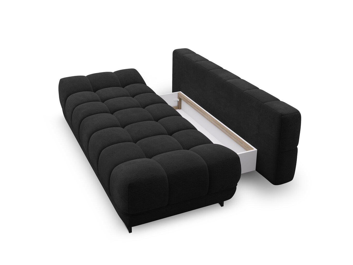 Sofa Windsor & Co Cirrus, juoda kaina ir informacija | Sofos | pigu.lt