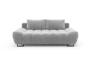 Trivietė sofa Windsor and Co Cirrus, veliūras, šviesiai pilka kaina ir informacija | Sofos | pigu.lt