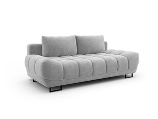 Trivietė sofa Windsor and Co Cirrus, veliūras, šviesiai pilka kaina ir informacija | Sofos | pigu.lt