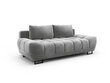 Trivietė sofa Windsor and Co Cirrus, veliūras, pilka kaina ir informacija | Sofos | pigu.lt