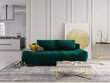 Trivietė sofa Windsor and Co Cirrus, veliūras, žalia kaina ir informacija | Sofos | pigu.lt