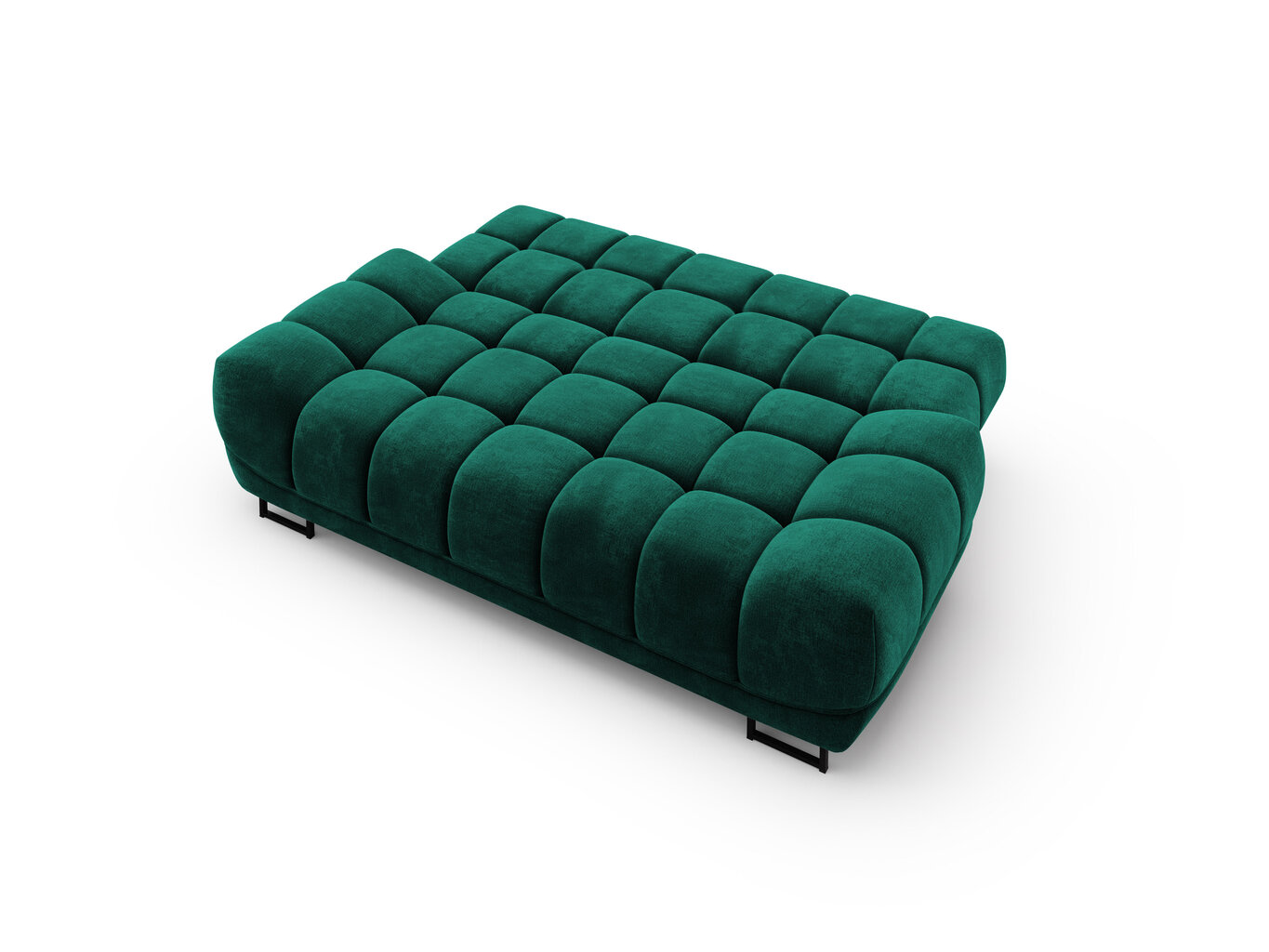 Trivietė sofa Windsor and Co Cirrus, veliūras, žalia цена и информация | Sofos | pigu.lt