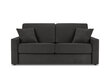 Sofa Windsor & Co Portia 3, juoda kaina ir informacija | Sofos | pigu.lt