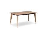 Раскладной стол Windsor & Co Royal, 140x90 см, коричневый