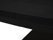 Išskleidžiamas stalas Windsor & Co Sky, 180 cm, juodas kaina ir informacija | Virtuvės ir valgomojo stalai, staliukai | pigu.lt