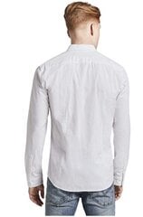 Tom Tailor мужская рубашка 1040458*34699, белый/синий 4067672017350 цена и информация | Мужские рубашки | pigu.lt