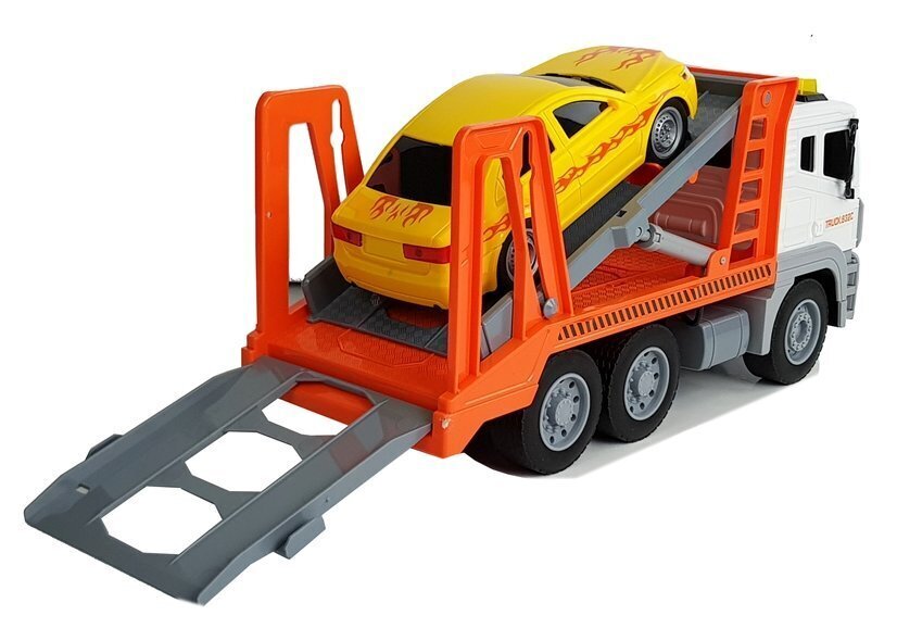 Techninės pagalbos vilkikas su automobiliu 1:12 kaina ir informacija | Žaislai berniukams | pigu.lt