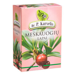 Meškauogių lapų arbata Dr. P Karvelis 50 g kaina ir informacija | Arbatos ir vaistažolės | pigu.lt