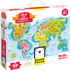 Dėlionė What in the World Young Explorers, 168 d. kaina ir informacija | Dėlionės (puzzle) | pigu.lt