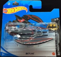 Машинка 2021 - 104 - GTB57 Hot Wheels Batplane цена и информация | Игрушки для мальчиков | pigu.lt