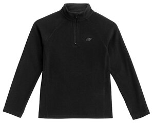 Džemperis vaikams 4F HJZ21 JBIMP001B, juodas kaina ir informacija | Megztiniai, bluzonai, švarkai berniukams | pigu.lt