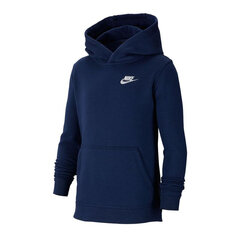 Sportinis džemperis mergaitėms Nike NSW PO Hoodie Club JR BV3757-410, mėlynas цена и информация | Свитеры, жилетки, пиджаки для девочек | pigu.lt