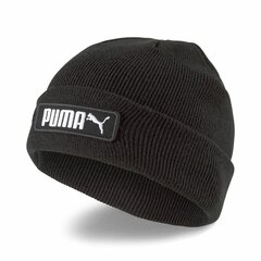 Черная детская шапка Puma Classic Cuff Cuff цена и информация | Шапки, перчатки, шарфы для мальчиков | pigu.lt