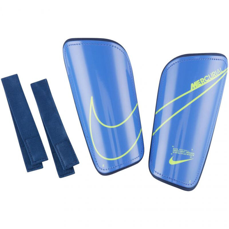 Nike Merc Hard Shell Grd M SP2128 501 futbolo blauzdų pagalvėlės kaina ir informacija | Futbolo apranga ir kitos prekės | pigu.lt