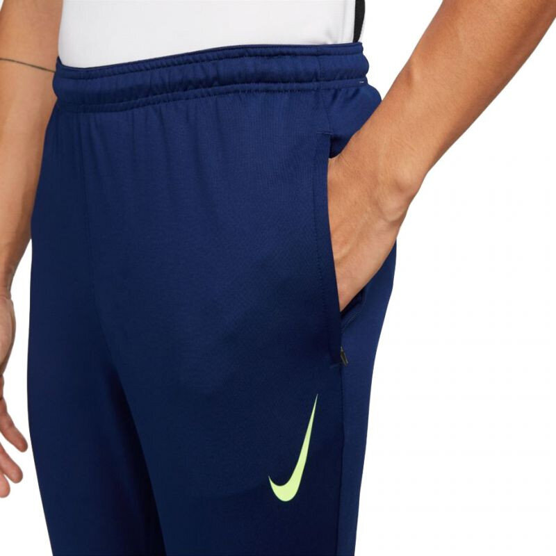Sportinės kelnės vyrams Nike Therma Fit Strike Pant Kwpz Winter Warrior DC9159 492, mėlynos цена и информация | Sportinė apranga vyrams | pigu.lt