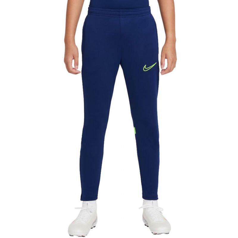 Sportinės kelnės vaikams Nike Dri-FIT Academy 21 Pant Kpz CW6124 492, tamsiai mėlynos kaina ir informacija | Sportinė apranga vyrams | pigu.lt